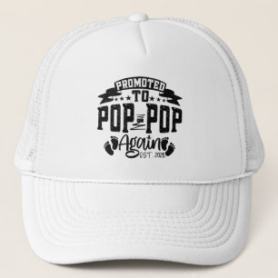 Casquette Promu À Pop Pop De Nouveau Est 2024 Amusant Grand-