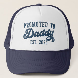 Casquette Promu Papa ÉTABLI 2025 Drôle Bientôt Papa