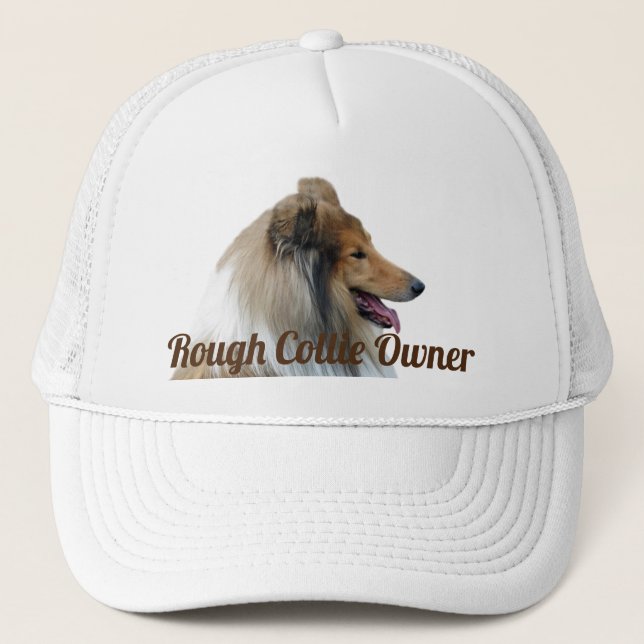 Casquette Propriétaire du chien de Rough Collie (Devant)