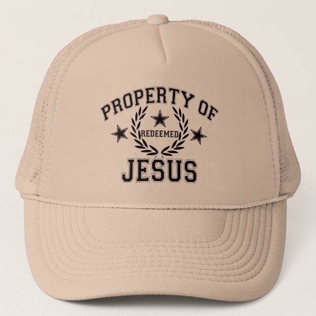 CASQUETTE PROPRIÉTÉ DE JÉSUS (Devant)