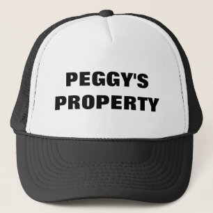 CASQUETTE PROPRIÉTÉ DE PEGGY