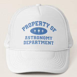 Casquette Propriété Du Département D'Astronomie (bleu)