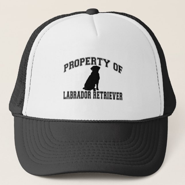 Casquette Propriété du Labrador Retriever (Devant)