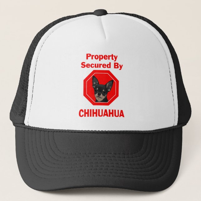 Casquette Propriété fixée par le chiwawa (Devant)