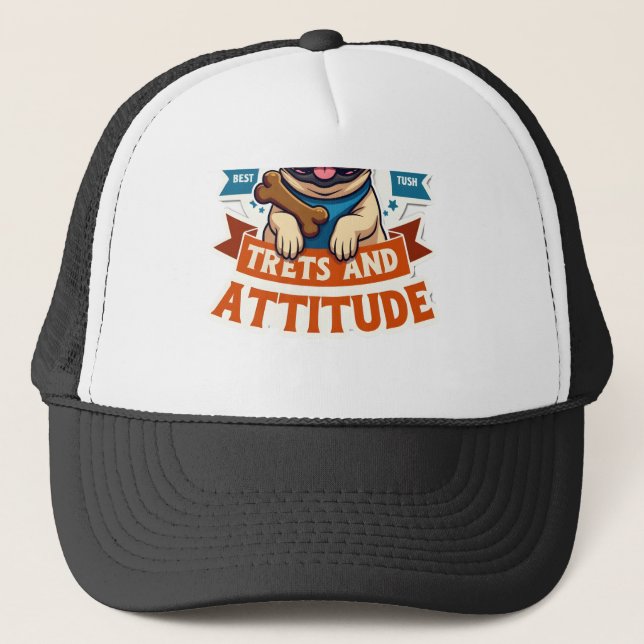 Casquette Propulsé par des friandises et une attitude Bouled (Devant)