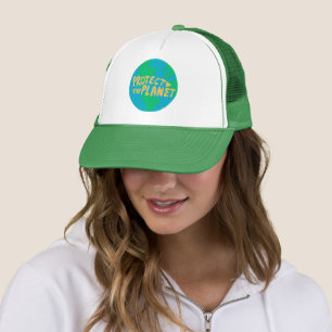 Casquette PROTÉGER LA PLANÈTE SAVE EARTH Eco Green