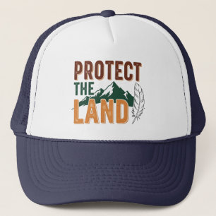 Casquette "Protéger la Terre" Montagne Nature Écologique