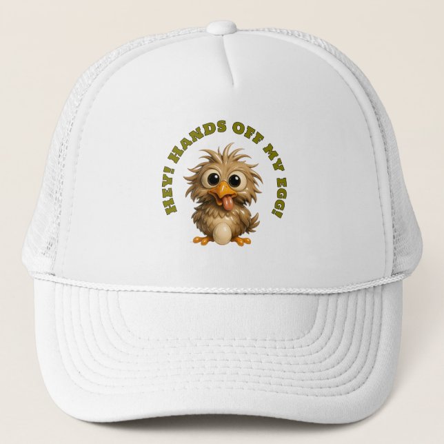 Casquette Protégez Mon Œuf  (Devant)