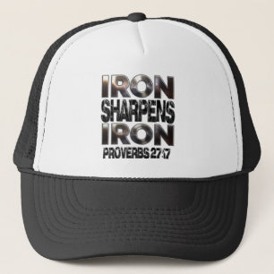 Casquette Proverbes 27-17 Iron aiguillages Fer