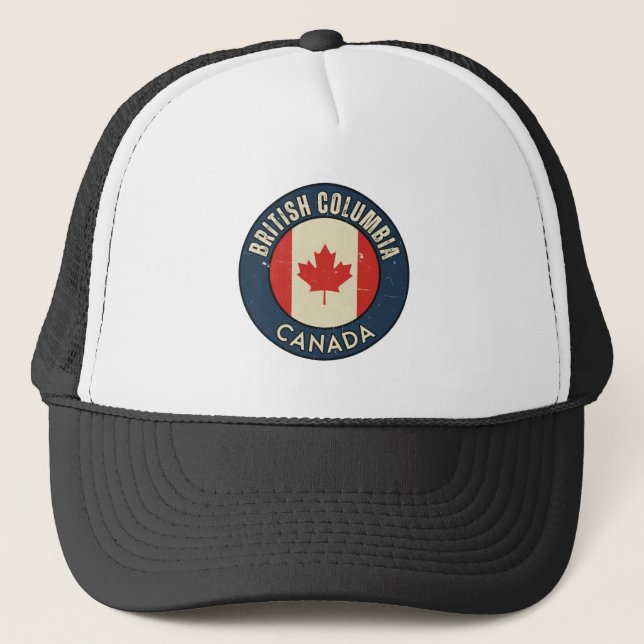Casquette Province de la Colombie-Britannique Canada (Devant)