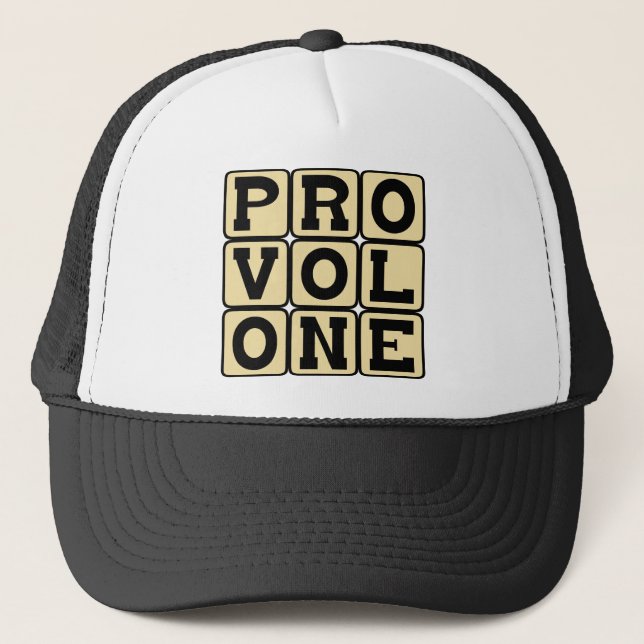 Casquette Provolone, fromage italien (Devant)