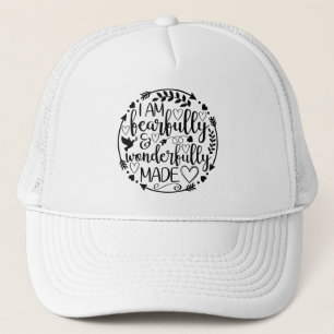 Casquette Psaume 39 Merveilleusement fait Écriture chrétienn