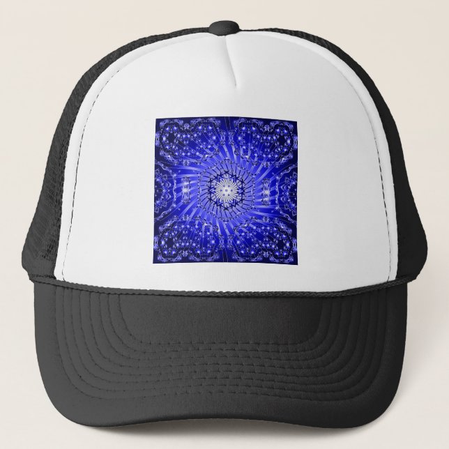 Casquette Psychedelic Spiral Pattern: (Devant)