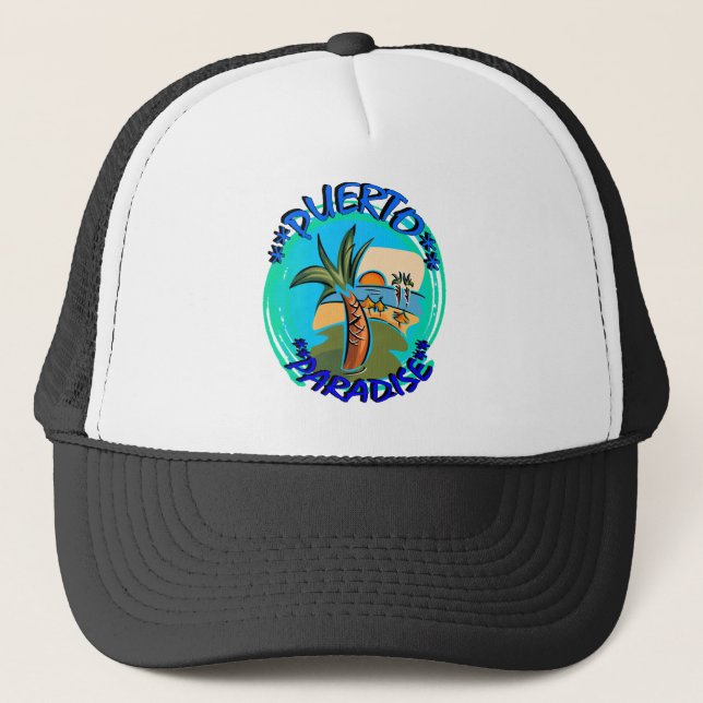 Casquette Puerto Paradis (Devant)