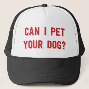 Casquette Puis-je faire pipi à ton chien ?