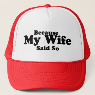 Casquette Puisque mon épouse a dit ainsi