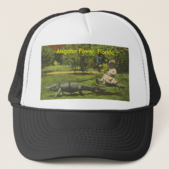 Casquette Puissance d'alligator, la Floride (Devant)