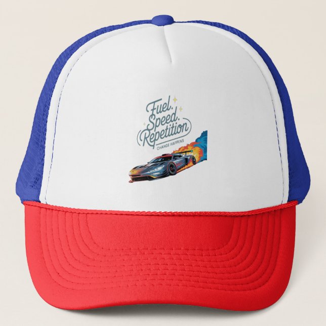 Casquette Puissance de vitesse (Devant)