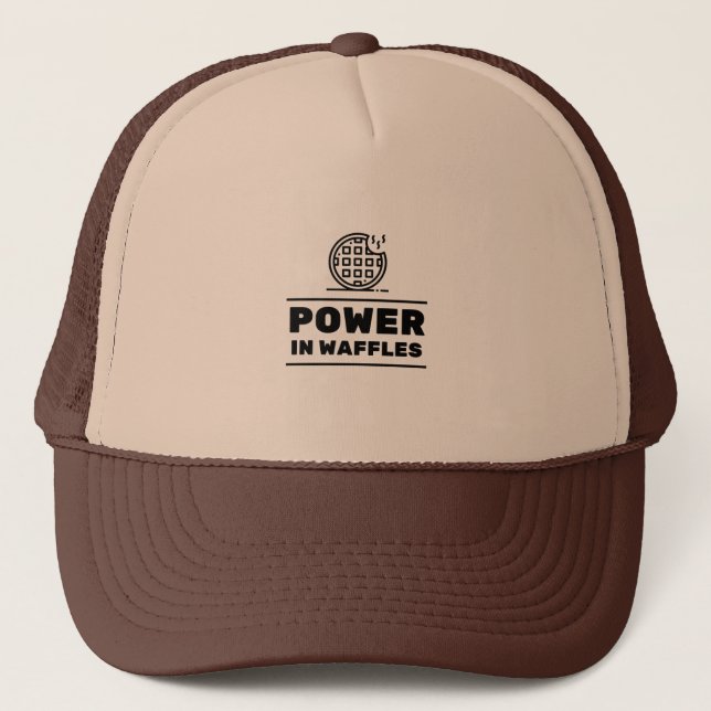 Casquette Puissance des gaufres (Devant)