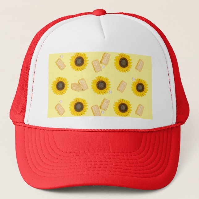 Casquette puissance du tournesol (Devant)