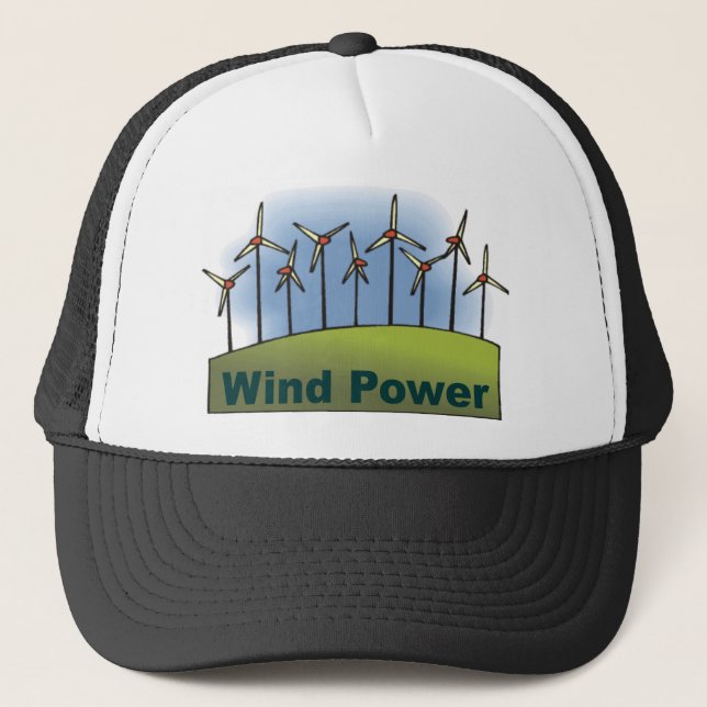 Casquette Puissance éolienne (Devant)