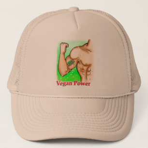 Casquette puissance végétalienne