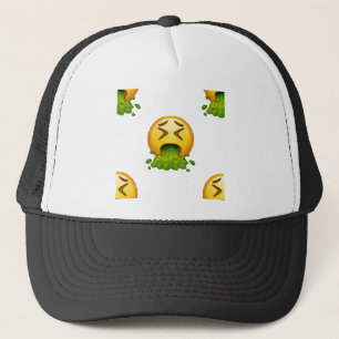 Casquette puking émoji