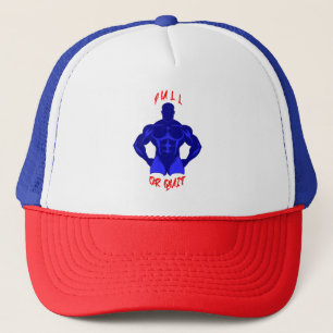 Casquette Pull Or Quit Hardcore Bodybuilding Motivation Gear