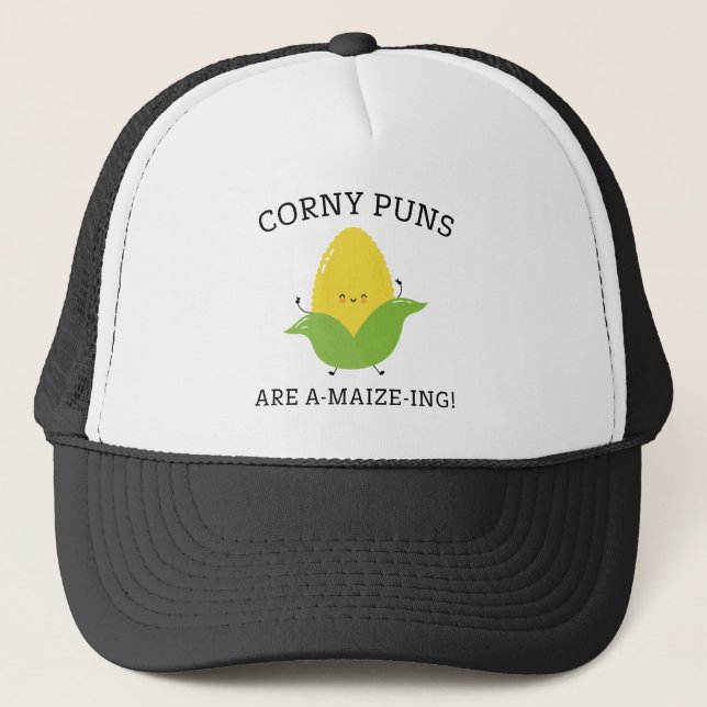 Casquette Puns Corny (Devant)
