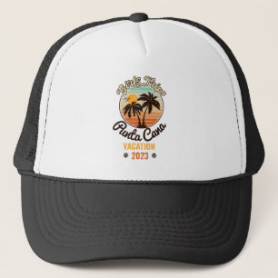 Casquette Punta Cana personnalise Vacation 2023 Retro 60s