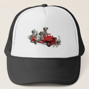 Casquette Pups dalmate avec camion-feu