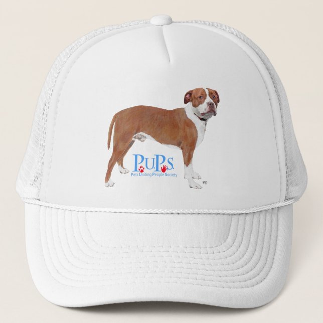 Casquette PUPs Sauve Pit Bull (Devant)