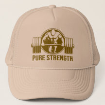 Pure Strength Powerlifting Logo – Gold Edition Gym