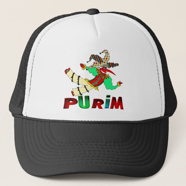 Casquette Purim (homonymie) (Devant)