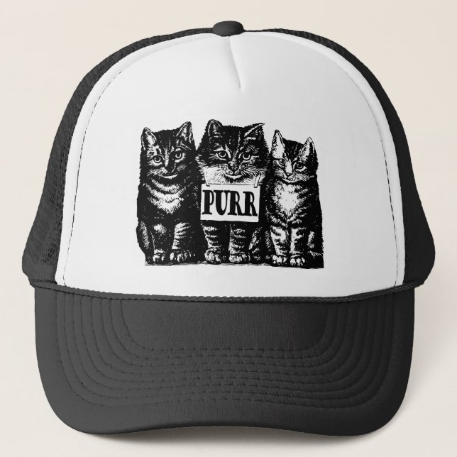 Casquette Purr Kittens (Devant)