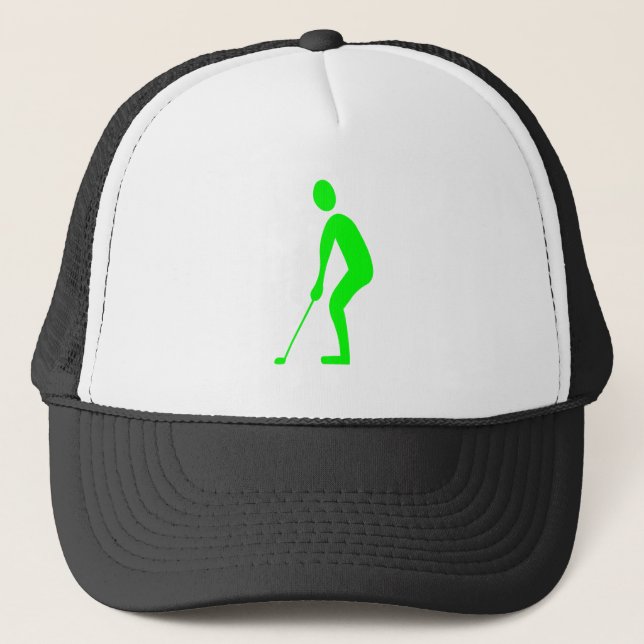Casquette Putting - Vert (Devant)
