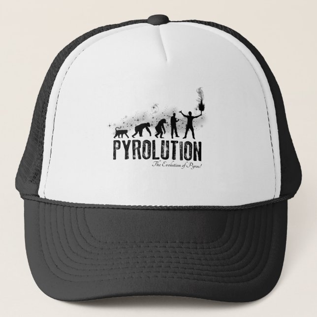 Casquette Pyrolution - l'évolution de Pyros (Devant)