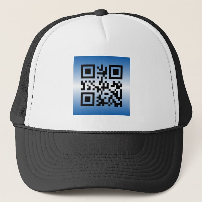 Casquette QR Code® dit : HEUREUX HANOUKKA (Devant)