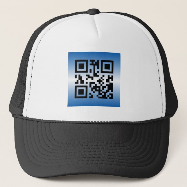 Casquette QR Code® dit : HEUREUX PASSOVER (Devant)