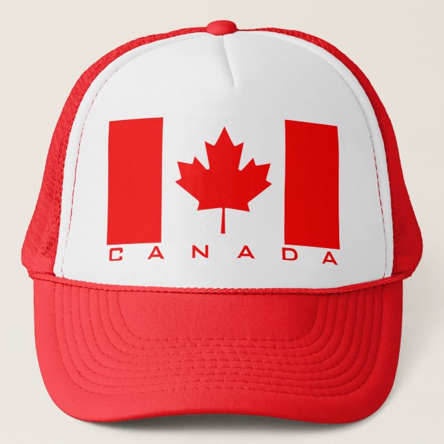 Casquette Qualité du drapeau canadien (Devant)