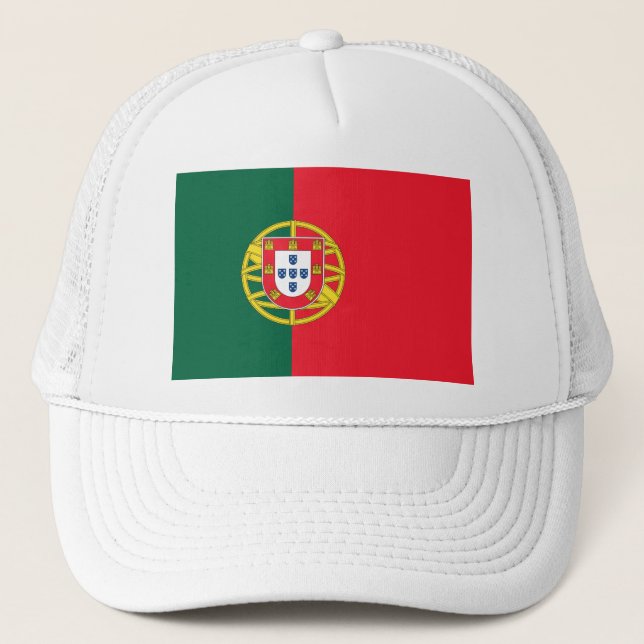 Casquette Qualité du drapeau portugais (Devant)
