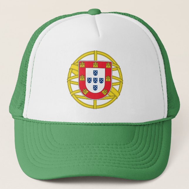 Casquette Qualité du drapeau portugais (Devant)
