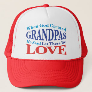 Casquette Quand Dieu a créé des grand-papas