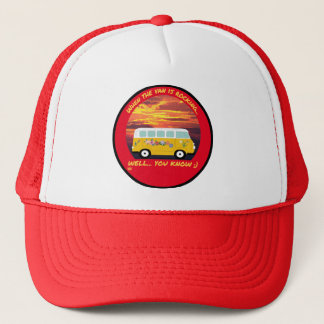 Casquette QUAND LE PANIER EST EN ROCKING... drôle de vanlife