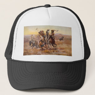 Casquette Quand Sioux et Blackfeet se sont réunis par