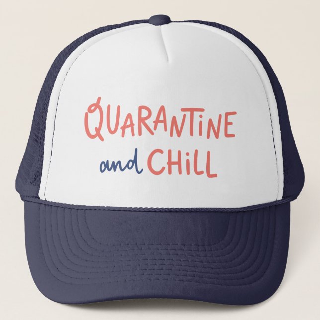 Casquette Quarantaine et refroidissement (Devant)