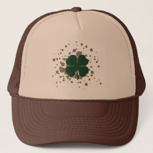 Casquette quatre feuilles de trèfle : bulles :