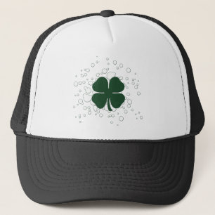 Casquette quatre feuilles de trèfle : bulles :
