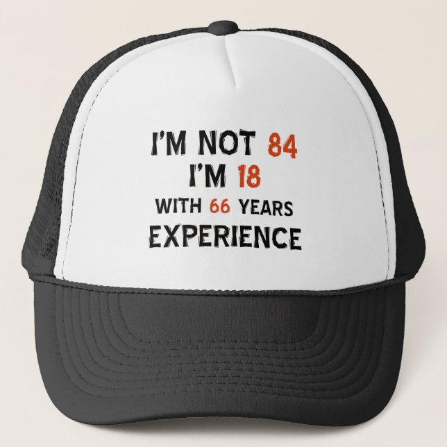 Casquette quatre-vingt-quatrième conceptions fraîches (Devant)