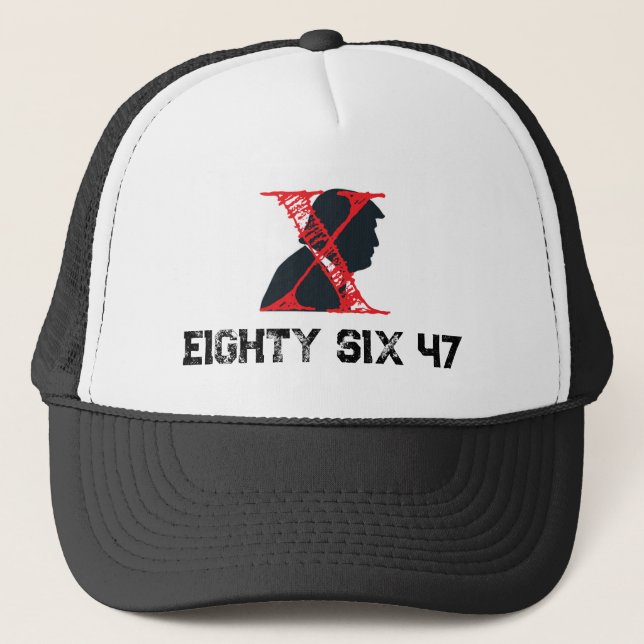 Casquette Quatre-Vingt Six 47 Chapeau De Trucker (Devant)